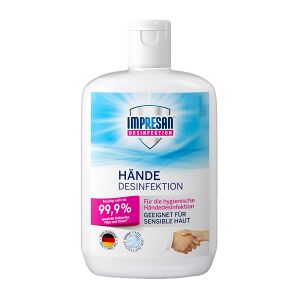 Brauns-Heitmann GmbH & Co. KG IMPRESAN Händedesinfektion, Desinfiziert und reinigt Hände und Haut, 150 ml - Flasche