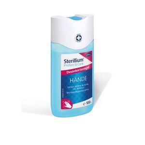 Paul Hartmann AG Sterillium® Protect & Care Desinfektionsgel, Hygienisches Händedesinfektionsgel für den Einsatz zu Hause oder unterwegs, 100 ml - Flasche