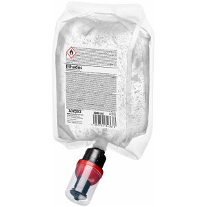 WEPA Professional GmbH Satino Ethades Desinfektionsliquid, SF1-kompatibel, Flüssiges Desinfektionsmittel für die gründliche Händedesinfektion, 1 Karton = 6 Beutel à 1000 ml