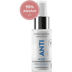 Mádara ANTI 20sec Clean Hands Spray (70% Alkohol) 50 ML 50 ml