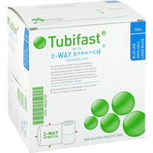 TUBIFAST 2-Way Stretch 7,5 cmx10 m blau 1 St