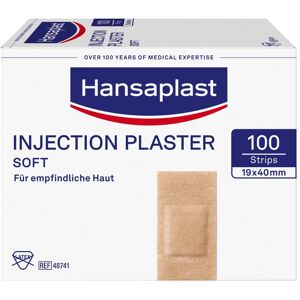 HANSAPLAST Soft Injektionspflaster Strips 19x40 mm 100 St