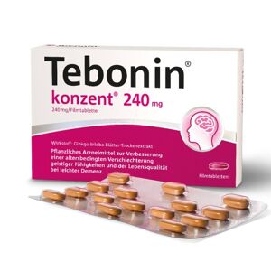 TEBONIN konzent 240 mg Filmtabletten 80 St