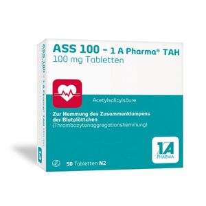 ASS 100-1A Pharma TAH Tabletten 50 St