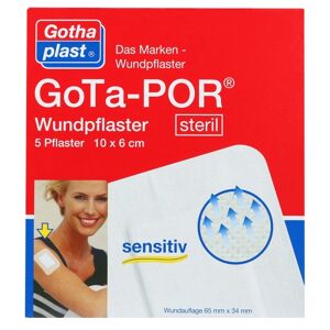 GOTA-POR Wundpflaster steril 60x100 mm 5 St