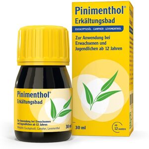 PINIMENTHOL Erkältungsbad ab 12 Jahre 30 ml