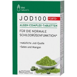 DOC NATURE'S Jod 100 Forte+ Algen-Complex Tabl. 60 St