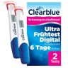 Clearblue Schwangerschaftst.Ultra Frühtest digital 2 St Test