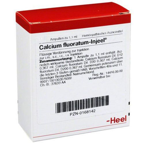 Heel Calcium Fluoratum Injeel® Ampullen 100 St Ampullen