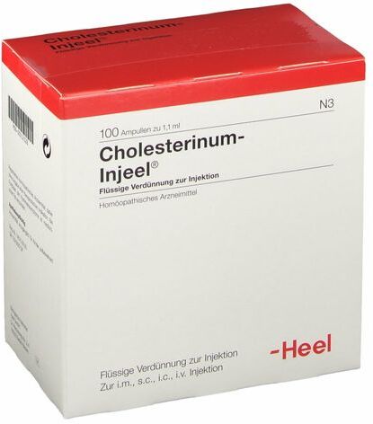 Heel Cholesterinum-Injeel® Ampullen 100 St Ampullen