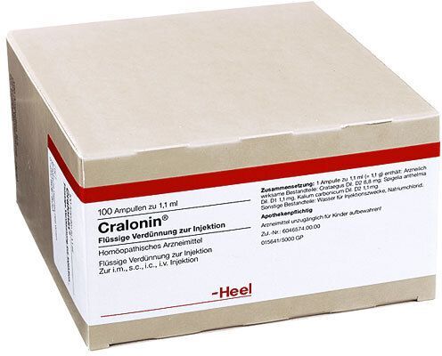 Heel Cralonin® Ampullen 100 St Ampullen