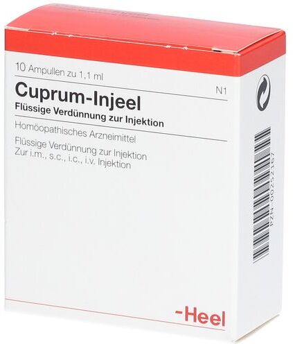 Heel Cuprum-Injeel® Ampullen 10 St Ampullen