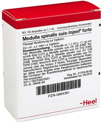 Heel Medulla spinalis suis-Injeel® forte 10 St Ampullen