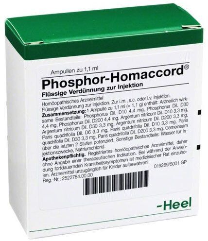 Heel Phosphor-Homaccord® Ampullen 100 St Ampullen