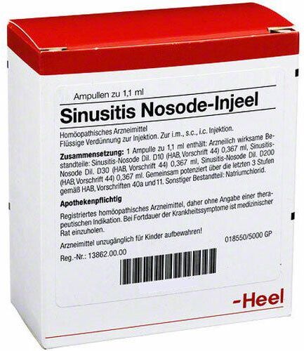 Heel Sinusitis Nosode-Injeel® Ampullen 50 St Ampullen