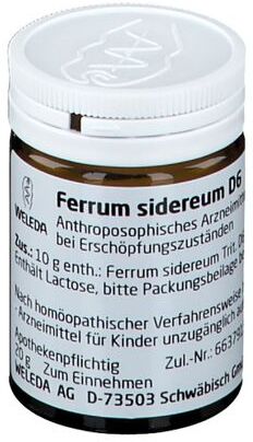 WELEDA Ferrum Sidereum D6 20 g Trituration