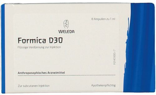 WELEDA Formica D30 8X1 ml Ampullen