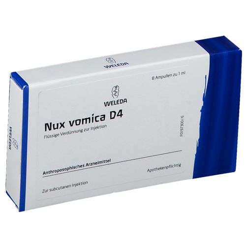 WELEDA Nux Vomica D4 8X1 ml Ampullen
