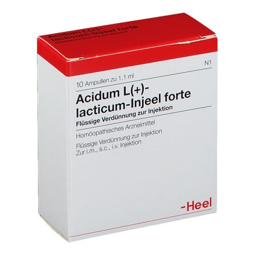 Heel Acidum L(+)-lacticum-Injeel® forte Ampullen 10 St Ampullen