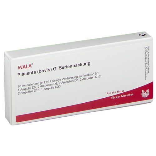 WALA® Placenta Bovis GL Serienpackung Ampullen 10X1 ml Ampullen