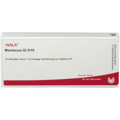Wala® Meniscus Gl D 10 10X1 ml Ampullen