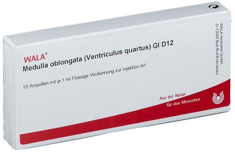 Wala® Medulla oblongata Ventriculus quartus Gl D 12 10X1 ml Ampullen