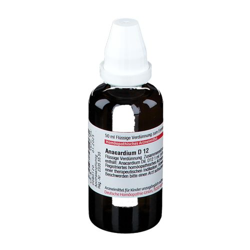 DHU Anacardium D12 50 ml Dilution
