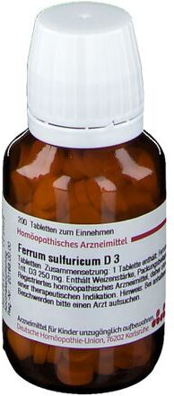 DHU Ferrum Sulfuricum D3 200 St Tabletten