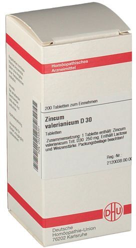 DHU Zincum Valerianicum D30 200 St Tabletten