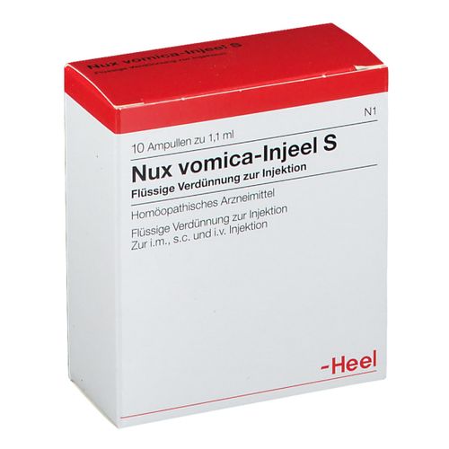Heel Nux vomica-Injeel® S Ampullen 10 St Ampullen