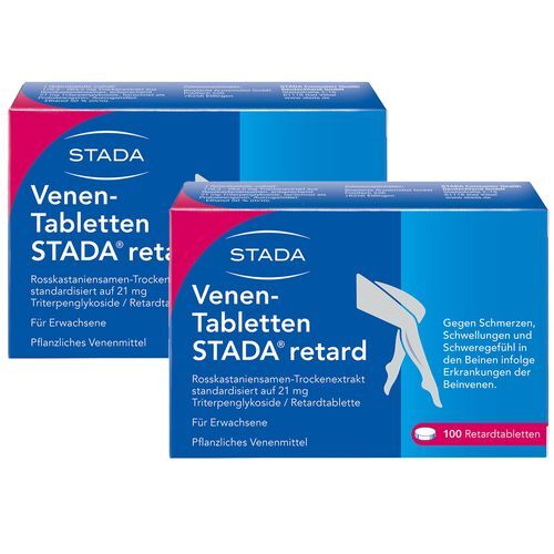 STADA Venen-Tabletten Stada® retard 2x100 St Retard-Tabletten