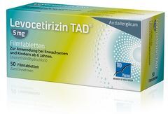 TAD Pharma Levocetirizin TAD 5 mg 50 St Filmtabletten