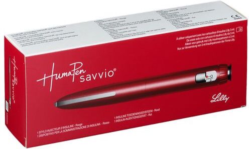 LILLY DEUTSCHLAND GmbH Humapen® Savvio rot 1 St Injektionslösung in einem Fertigpen