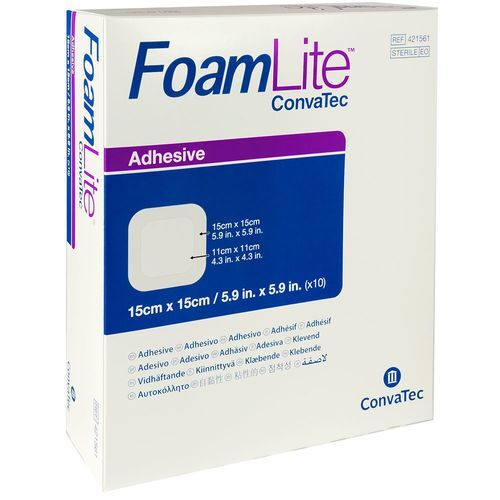 ConvaTec Foam Lite ConvaTec Adhesive 15 x 15 cm 10 St Verband