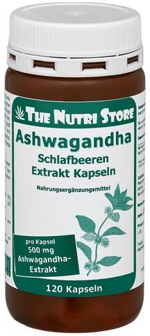 Hirundo Products Ashwagandha Schlafbeeren Extrakt Kapseln 120 St Kapseln