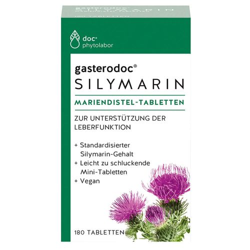 guterrat Gesundheitsprodukte GmbH & Co. KG gasterodoc® Silymarin Mariendistel-Tabletten 180 St Tabletten