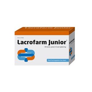 Lacrofarm Junior 30 stk Pulver til oral opløsning, enkeltdosisbeholder - Afføringsmiddel