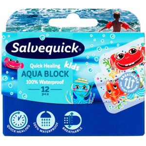 Salvequick Vandfast Børneplaster   12 stk.