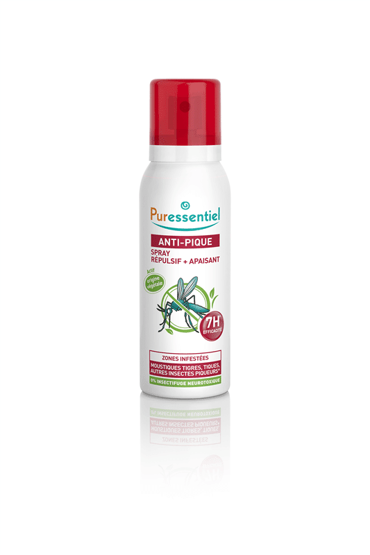 Spray repelente Repulsif Anti-Pique Spray de Puressentiel 75 ml.