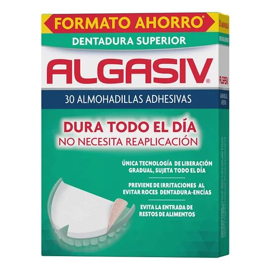 ALGASIV Almohadillas Adhesivas Prótesis Dental Superior 30uds