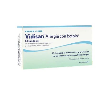 BAUSCH & LOMB Vidisan Alergia Con Ectoin 20 monodosis