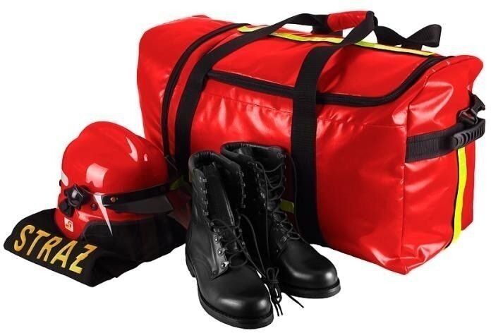 Marbo Bolsa para equipo de bomberos 86l TRM-53 - rojo