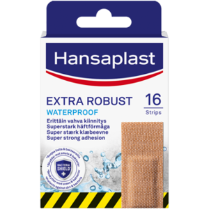 Hansaplast Extra Tough laastari ME10 16 kpl