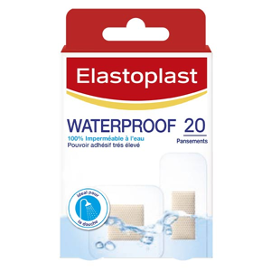 Elastoplast Waterproof Pansement Résistant à l'Eau 20 unités - Publicité