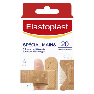 Elastoplast Expert Pansement Spécial Mains 20 unités - Publicité