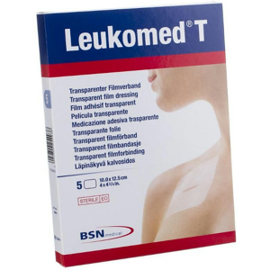 BSN Medical BSN Médical Leukomed T Pansement Adhésif 10 x 12,5cm 5 unités - Publicité