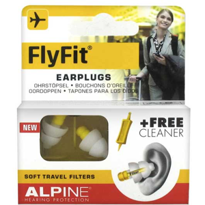 Alpine Bouchons d'Oreilles FlyFit Voyage 1 paire - Publicité