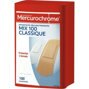 Mercurochrome - Boîte de 100 pansements assortis - Publicité