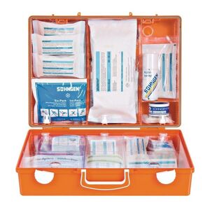 - Mallette de premiers secours profession spécial administration l.400xH300xP150env. mm orange mt-cd DIN13157 + compléments