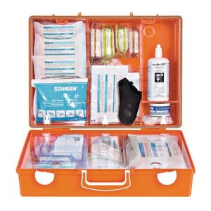 - Mallette de premiers secours profession spécial atelier l.400xH300xP150env. mm orange mt-cd DIN13157 + compléments